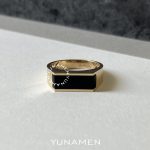 انگشتر طلای مردانه یونامن Y344