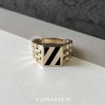 انگشتر طلای مردانه یونامن Y384