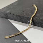دستبند طلای یونامن Y716 وزن 3 تا 4 گرم