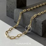 زنجیر طلای مردانه یونامن Y526