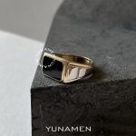 انگشتر طلای مردانه یونامن Y335