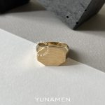 انگشتر طلای مردانه یونامن Y362