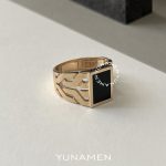 انگشتر طلای مردانه یونامن Y371