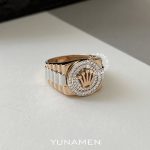 انگشتر طلای مردانه یونامن Y415 رزگلد