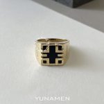 انگشتر طلای مردانه یونامن Y416