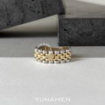 انگشتر طلای مردانه یونامن Y418