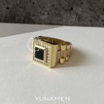 انگشتر طلای مردانه یونامن Y419