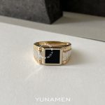 انگشتر طلای مردانه یونامن Y353