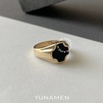 انگشتر طلای مردانه یونامن Y374