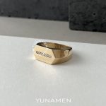 انگشتر طلای مردانه یونامن Y420