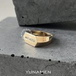 انگشتر طلای مردانه یونامن Y420