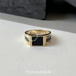 انگشتر طلای مردانه یونامن Y422