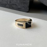 انگشتر طلای مردانه یونامن Y422