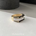 انگشتر طلای مردانه یونامن Y423