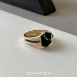 انگشتر طلای مردانه یونامن Y426