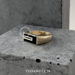 انگشتر طلای مردانه یونامن Y427