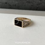 انگشتر طلای مردانه یونامن Y357