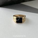 انگشتر طلای مردانه یونامن Y434