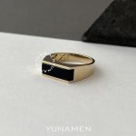 انگشتر طلای مردانه یونامن Y334