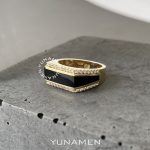 انگشتر طلای مردانه یونامن Y436