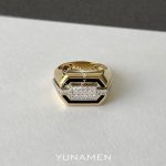 انگشتر طلای مردانه یونامن Y437