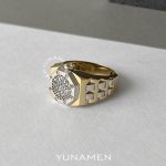 انگشتر طلای مردانه یونامن Y438