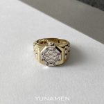 انگشتر طلای مردانه یونامن Y438