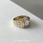 انگشتر طلای مردانه یونامن Y438