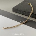 دستبند طلای یونامن Y742