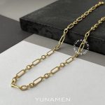 زنجیر طلای مردانه یونامن Y544