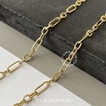 زنجیر طلای مردانه یونامن Y544