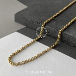 زنجیر طلای مردانه یونامن Y546