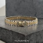 دستبند طلای یونامن Y745