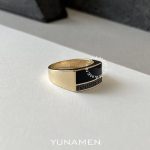 انگشتر طلای مردانه یونامن Y424