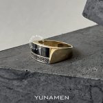 انگشتر طلای مردانه یونامن Y424