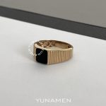 انگشتر طلای مردانه یونامن Y441