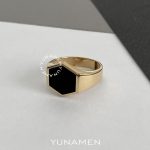 انگشتر طلای مردانه یونامن Y446