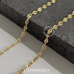زنجیر طلای مردانه یونامن Y552