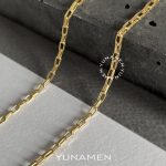 زنجیر طلای مردانه یونامن Y554