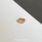 گوشواره سنگ و طلای مردانه یونامن y920
