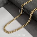 زنجیر طلای مردانه یونامن Y516 وزن 11 تا 12 گرم