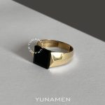 انگشتر طلای مردانه یونامن Y460
