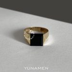 انگشتر طلای مردانه یونامن Y460