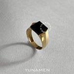 انگشتر طلای مردانه یونامن Y460