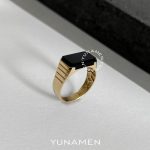 انگشتر طلای مردانه یونامن Y458