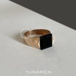 انگشتر طلای مردانه یونامن Y460 رزگلد