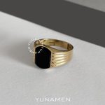 انگشتر طلای مردانه یونامن Y463