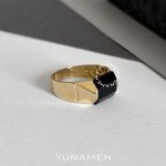 انگشتر طلای مردانه یونامن Y464