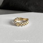 انگشتر طلای مردانه یونامن Y452