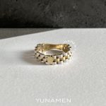 انگشتر طلای مردانه یونامن Y452